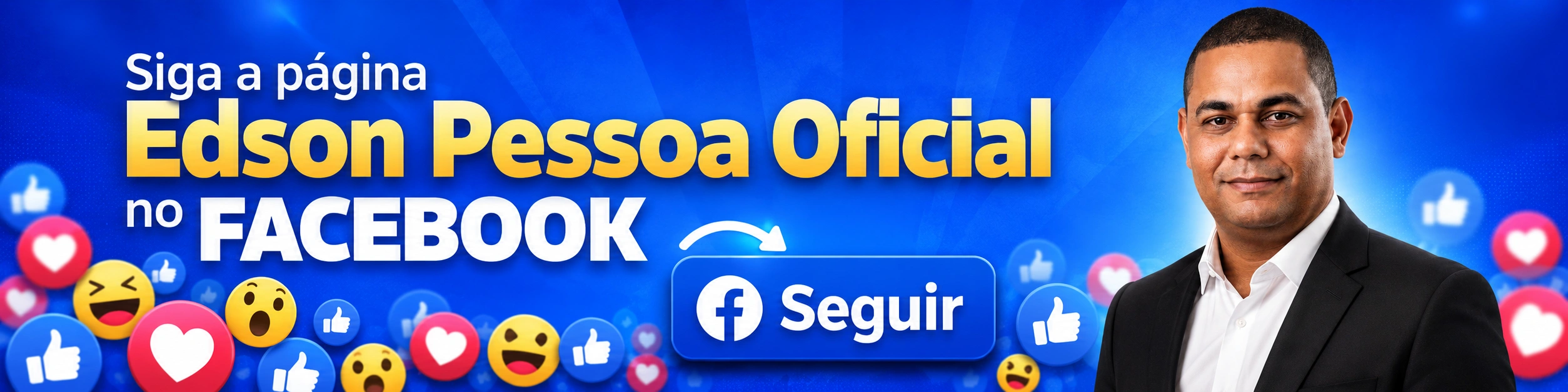Página Edson Pessoa Oficial no Facebook