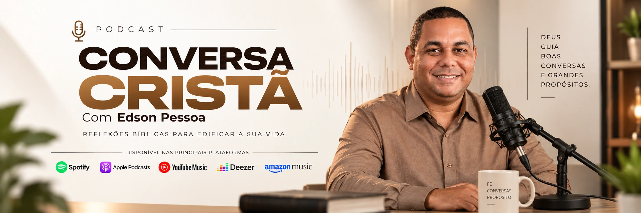 Podcast Conversa Cristã com Edson Pessoa